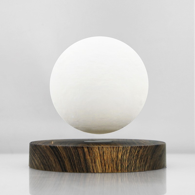 Kreatywny prezent Home Office Dekoracje Salon Room Oświetlenie Dotknij Magnetyczny Pływający stół Lampa 3D Levitating Moon Light